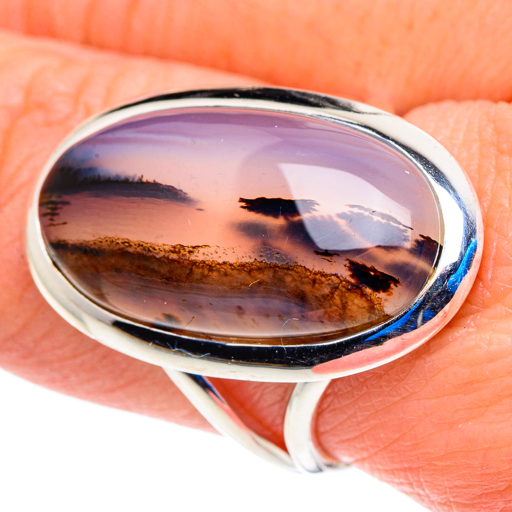 Montana Agate Rings handcrafted by Anasilvercos - RING93014