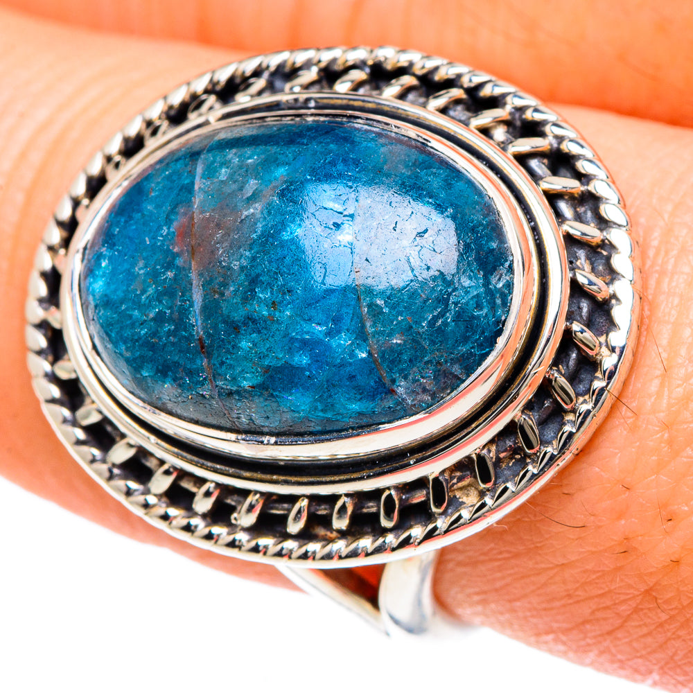 Apatite Rings handcrafted by Anasilvercos - RING93024