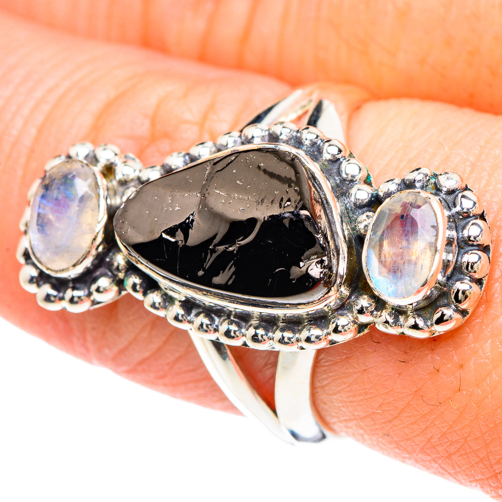 Shungite Rings handcrafted by Anasilvercos - RING93061
