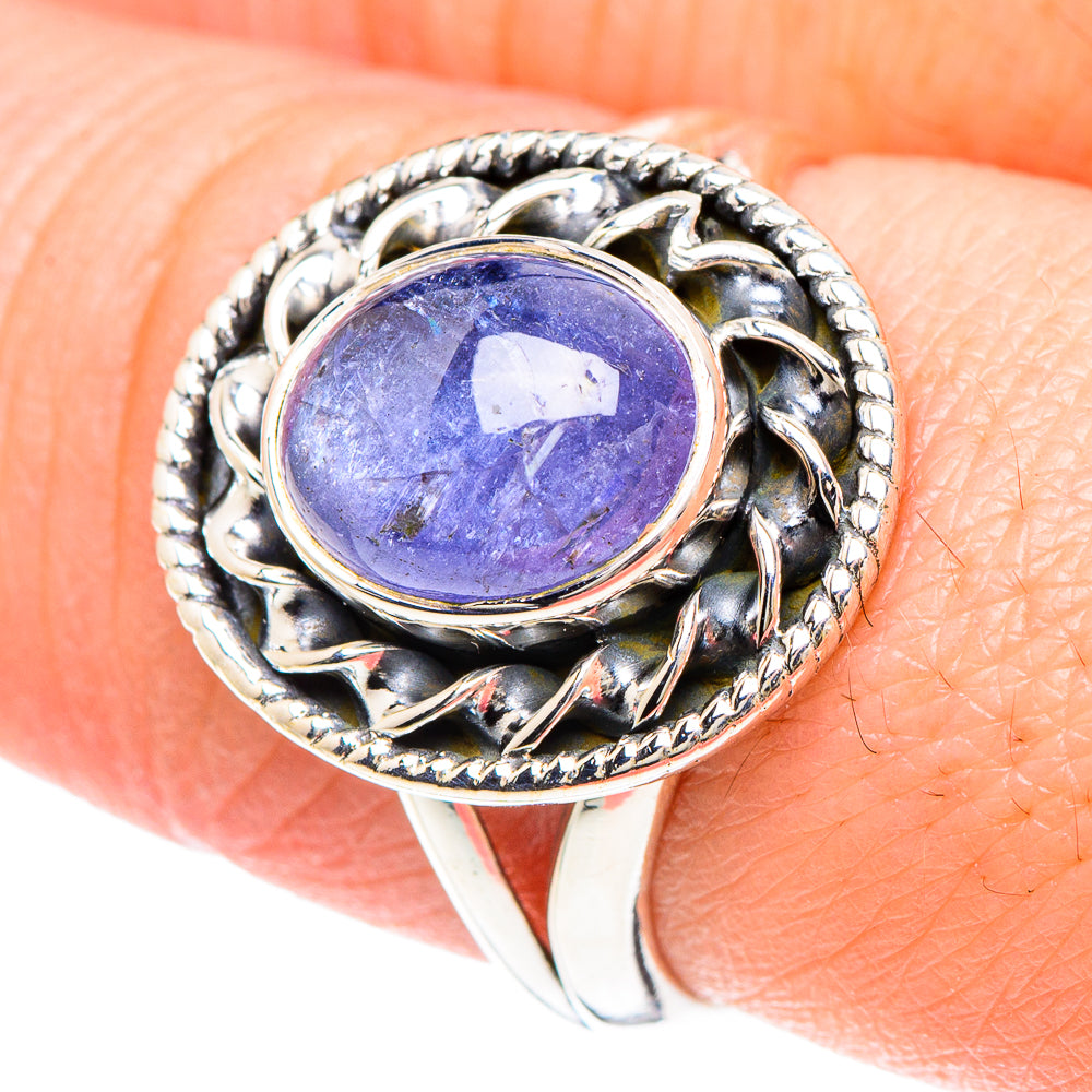 Tanzanite Rings handcrafted by Anasilvercos - RING93089
