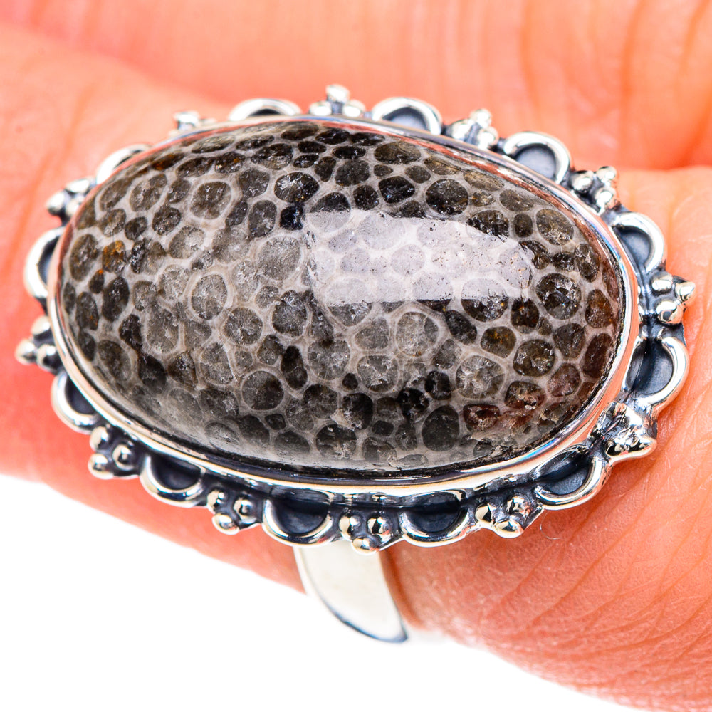 Stingray Coral Rings handcrafted by Anasilvercos - RING93092