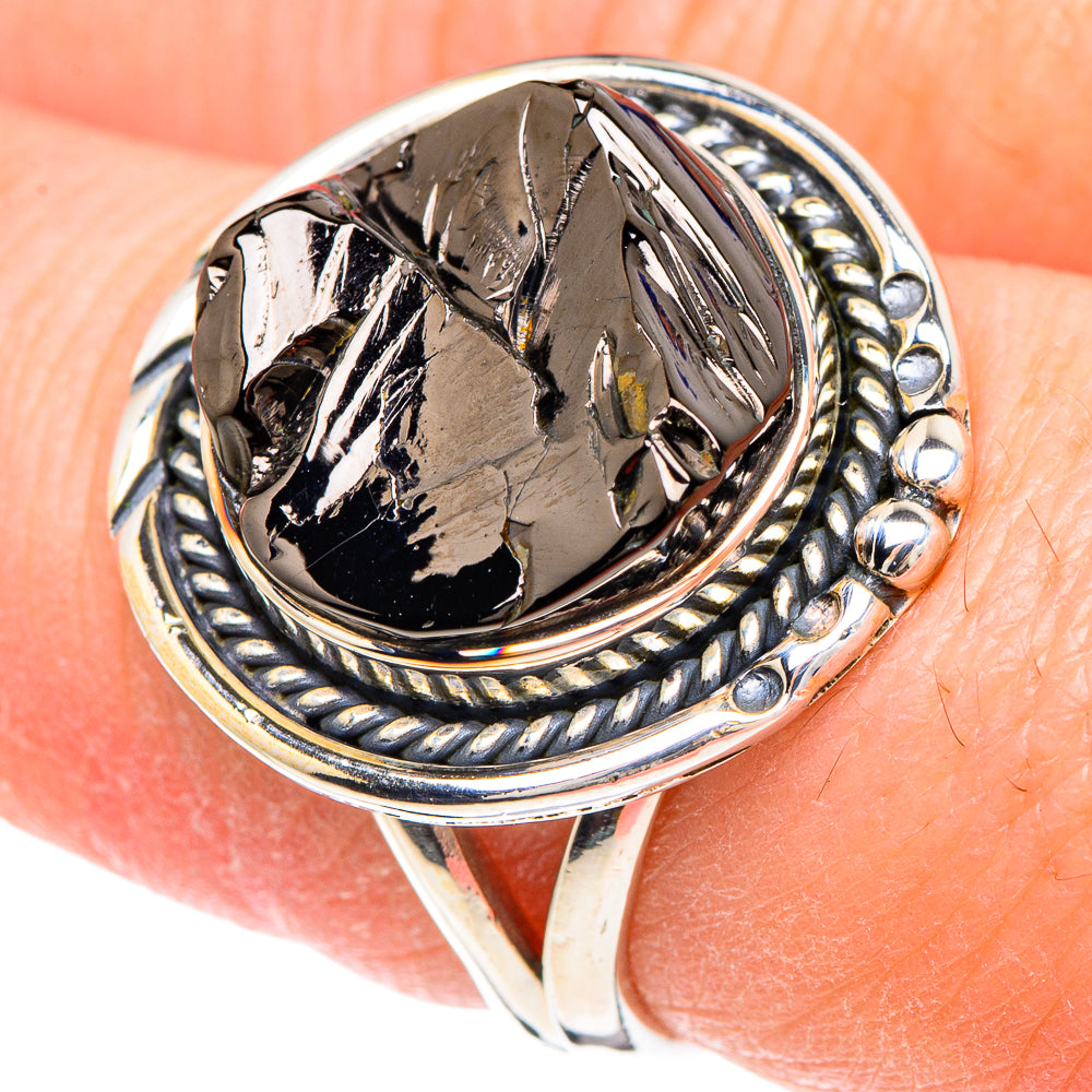 Shungite Rings handcrafted by Anasilvercos - RING93130