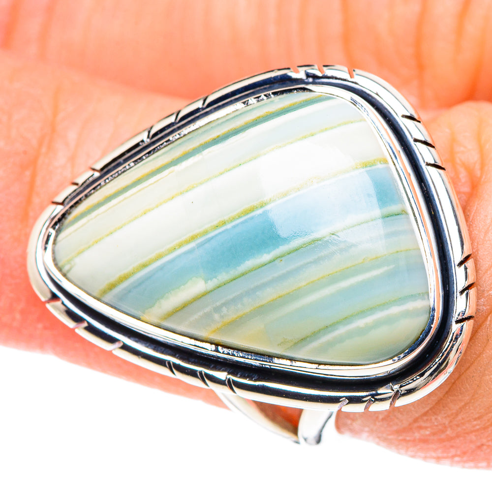 Ocean Jasper Rings handcrafted by Anasilvercos - RING93149