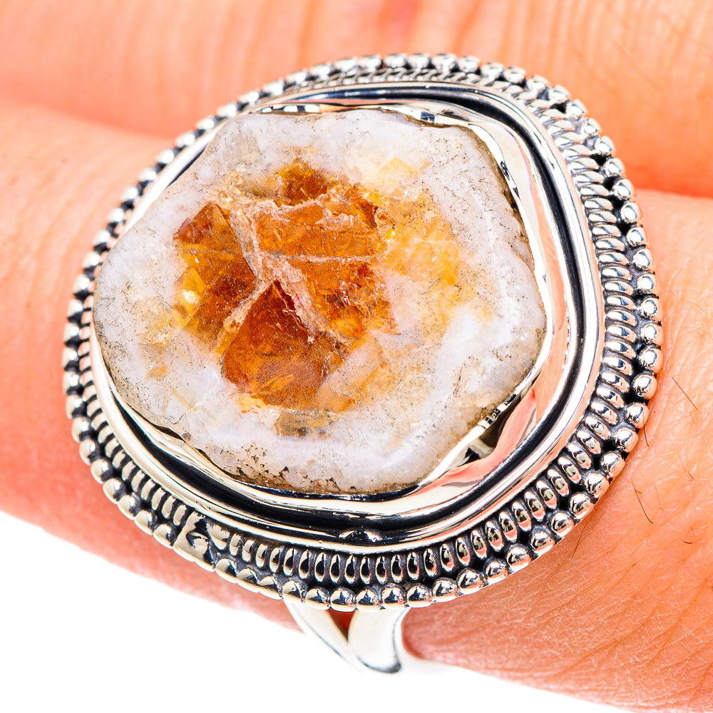 Citrine Rings handcrafted by Anasilvercos - RING93157