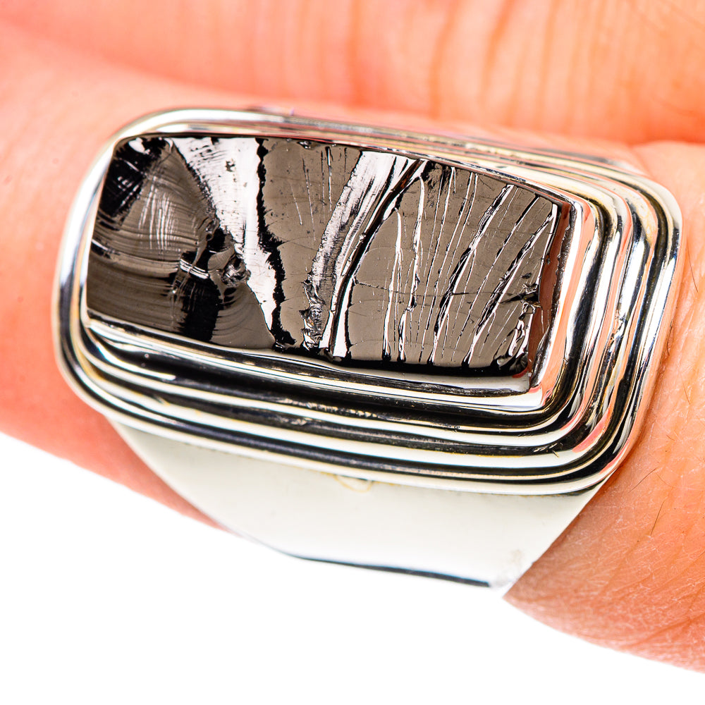 Shungite Rings handcrafted by Anasilvercos - RING93165