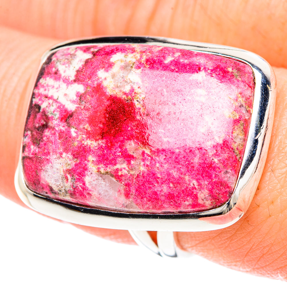 Thulite Rings handcrafted by Anasilvercos - RING93187