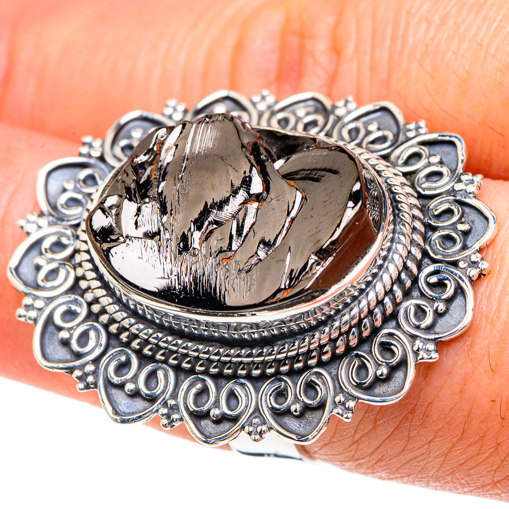 Shungite Rings handcrafted by Anasilvercos - RING93224