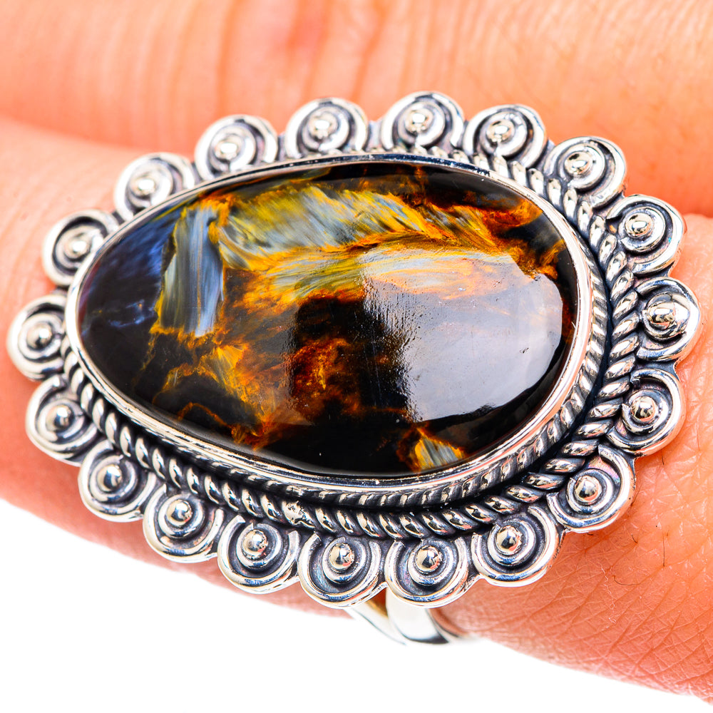 Pietersite Rings handcrafted by Anasilvercos - RING93260
