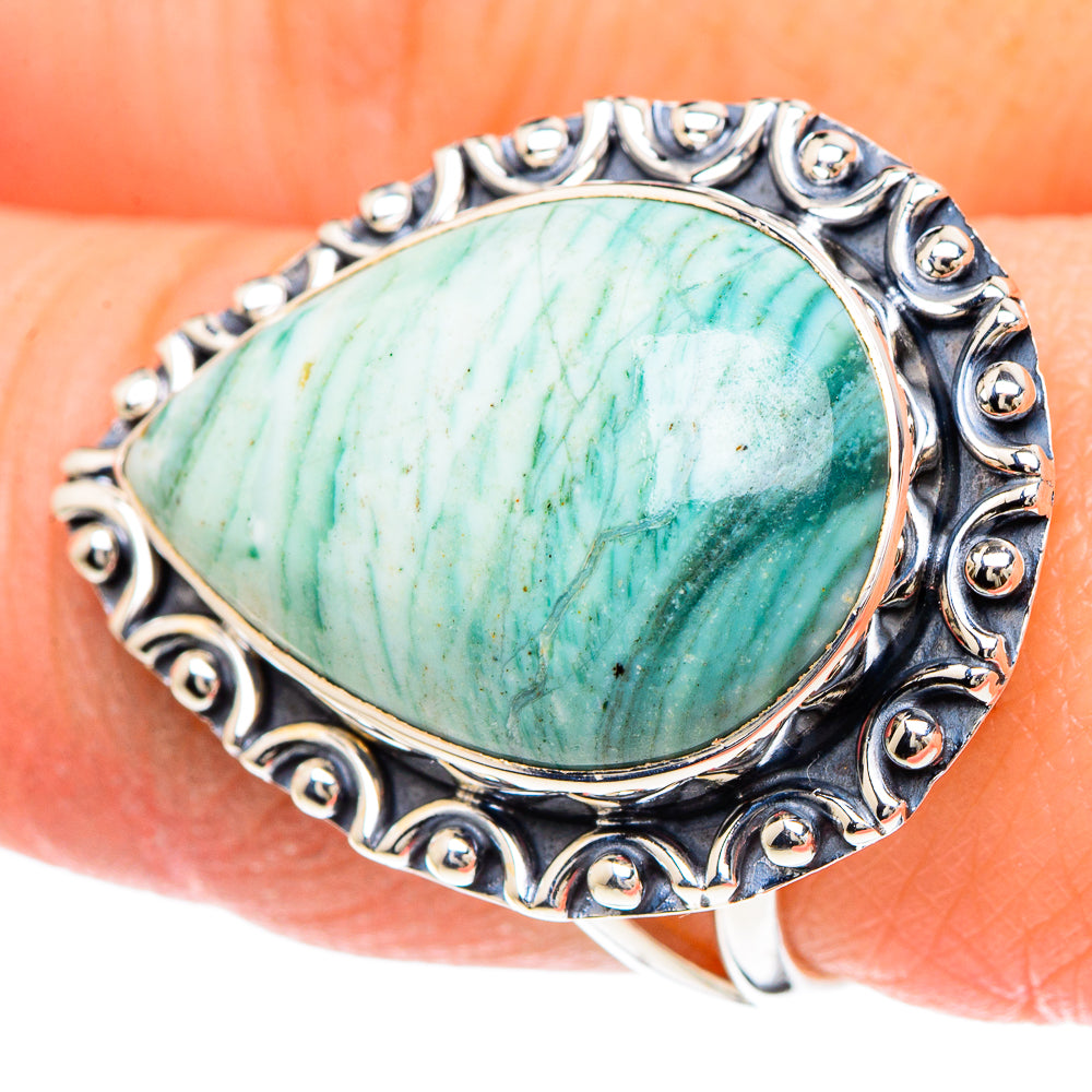 Ocean Jasper Rings handcrafted by Anasilvercos - RING93290