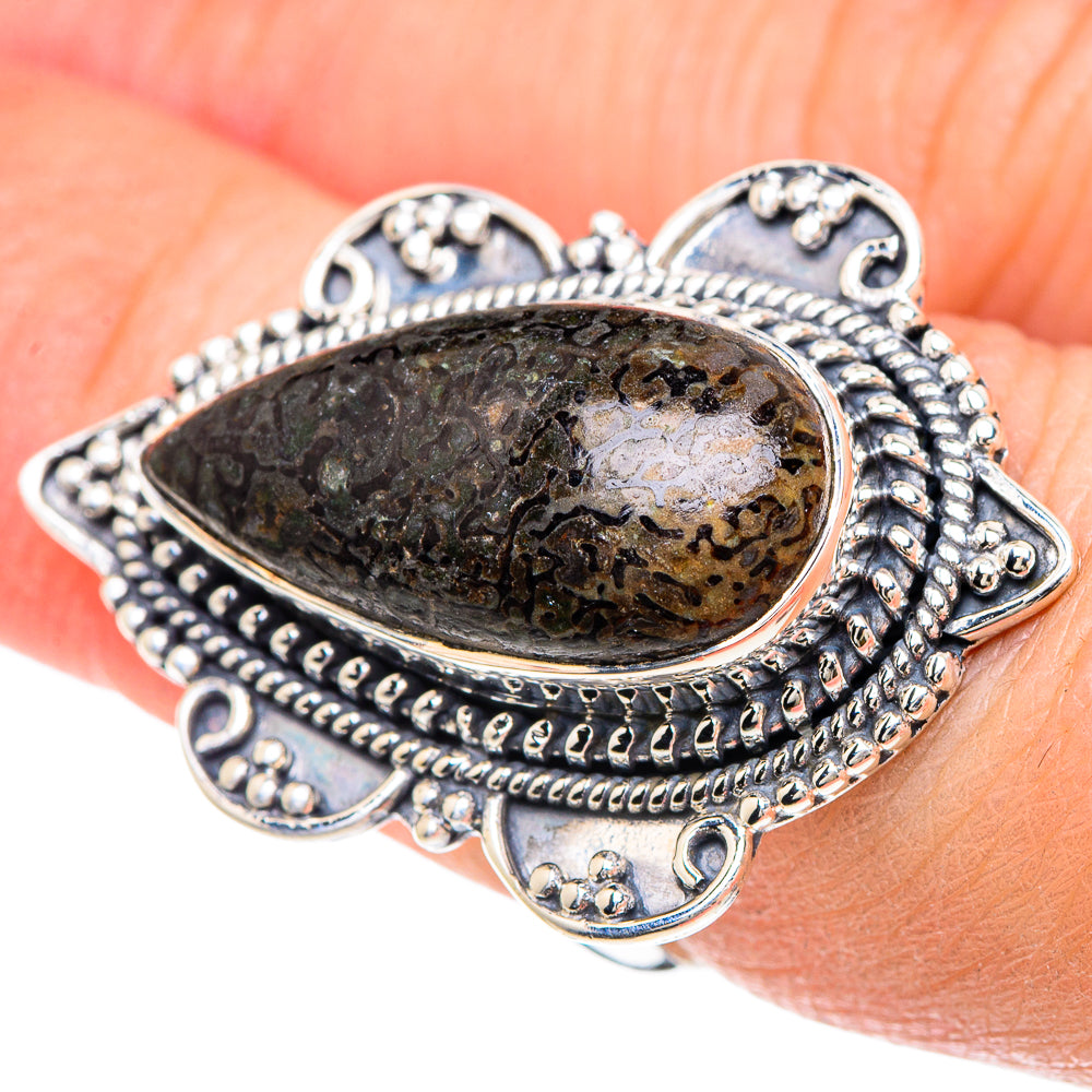 Dinosaur Bone Rings handcrafted by Anasilvercos - RING93308