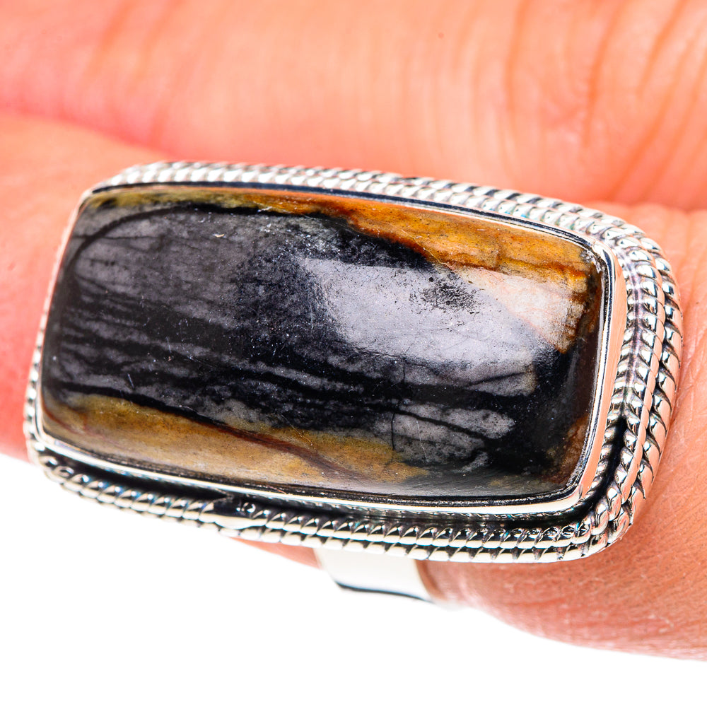 Picasso Jasper Rings handcrafted by Anasilvercos - RING93318