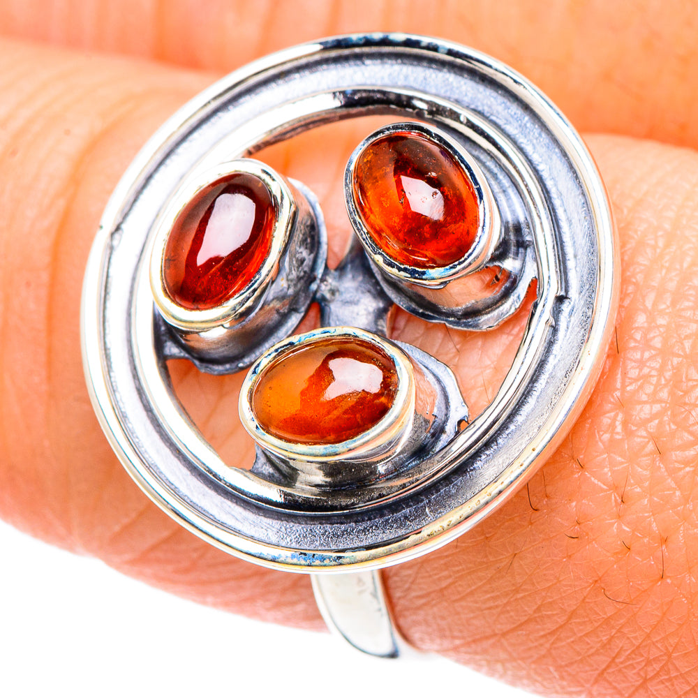 Carnelian Rings handcrafted by Anasilvercos - RING93350
