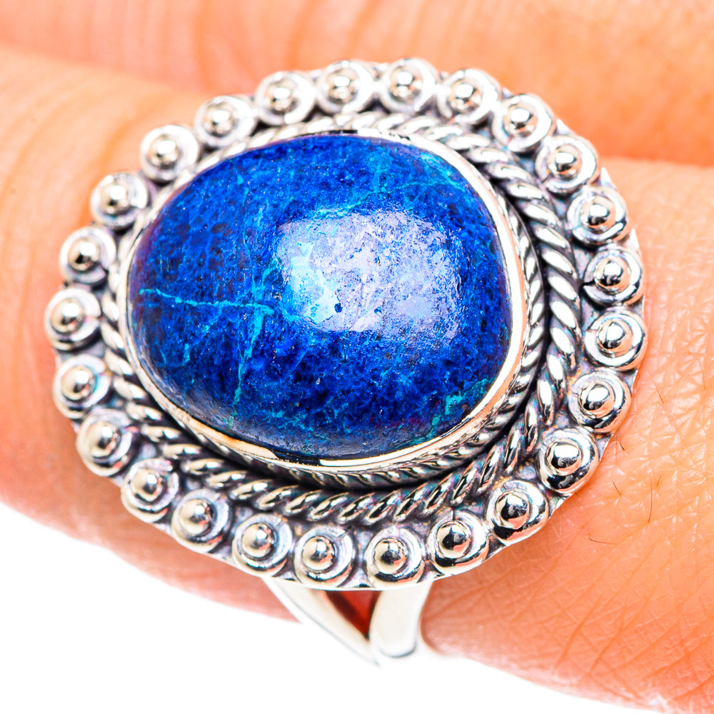 Shattuckite Rings handcrafted by Anasilvercos - RING93414