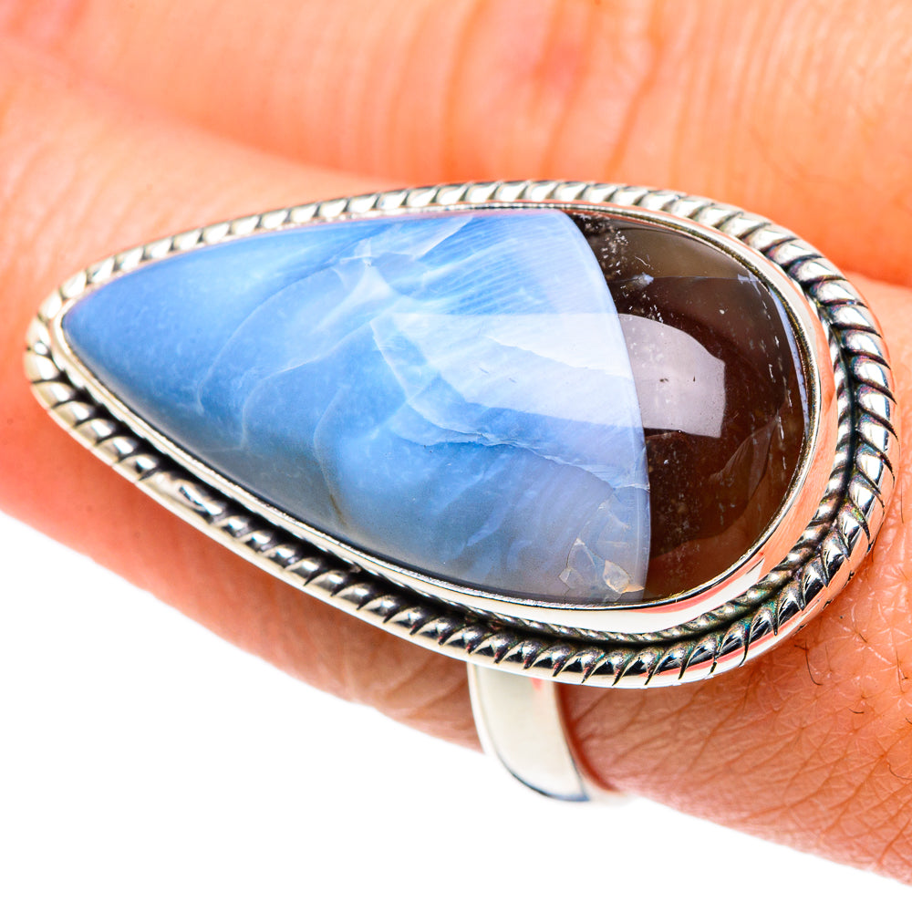 Owyhee Opal Rings handcrafted by Anasilvercos - RING93437