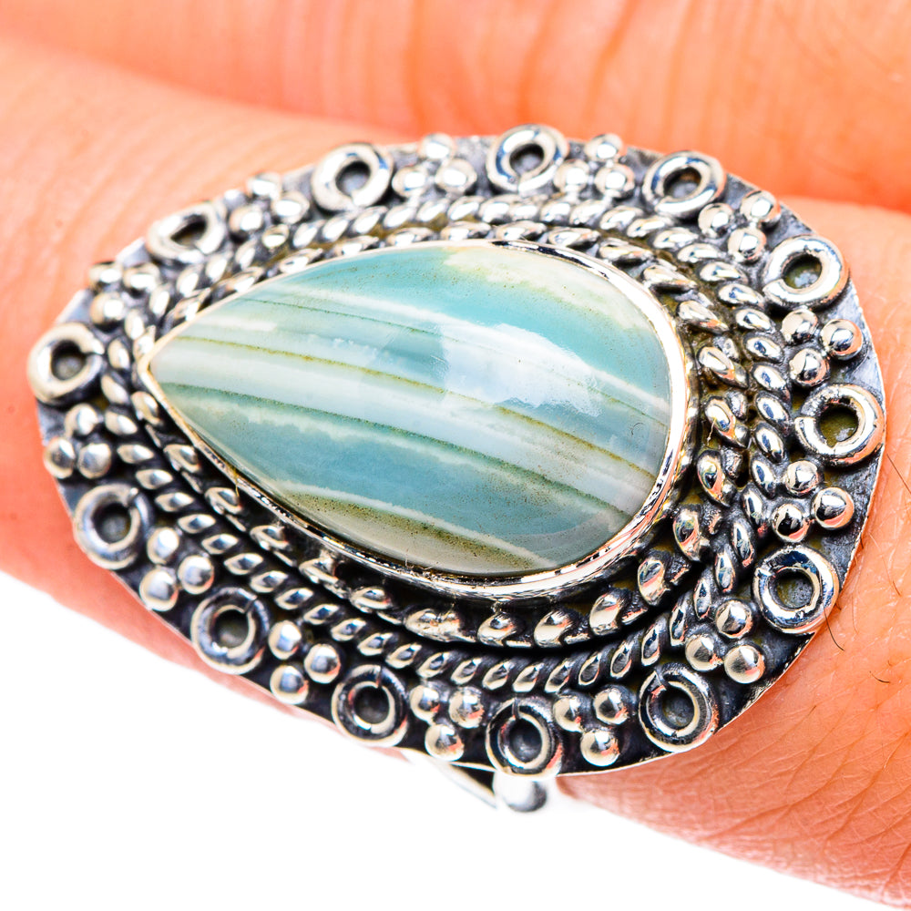 Owyhee Opal Rings handcrafted by Anasilvercos - RING93484