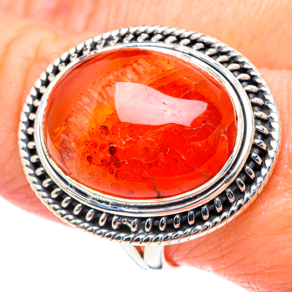 Sunstone Rings handcrafted by Anasilvercos - RING93489