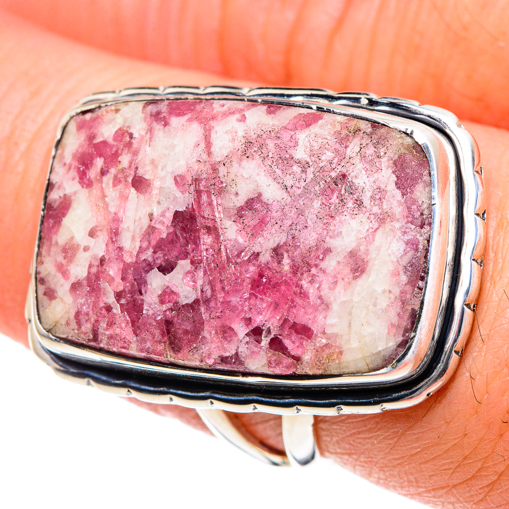 Thulite Rings handcrafted by Anasilvercos - RING93492