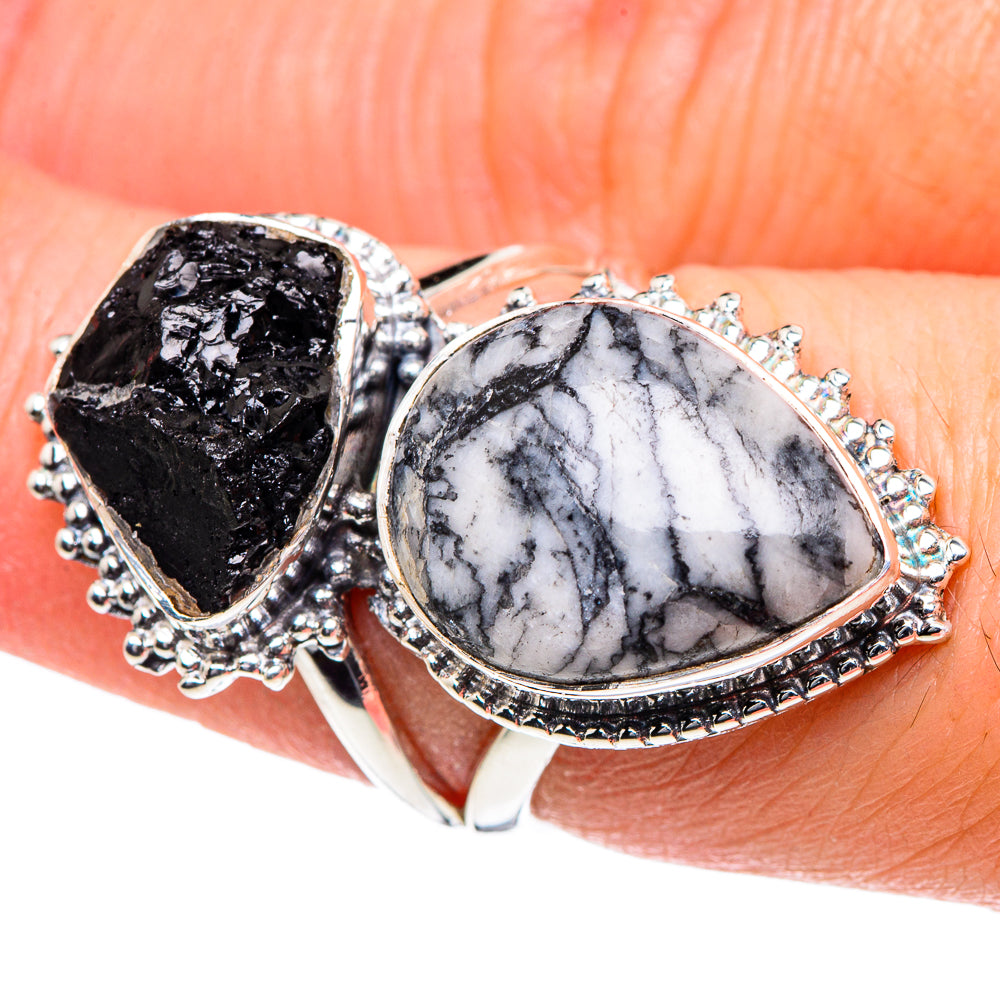 Pinolith Jasper Rings handcrafted by Anasilvercos - RING93500