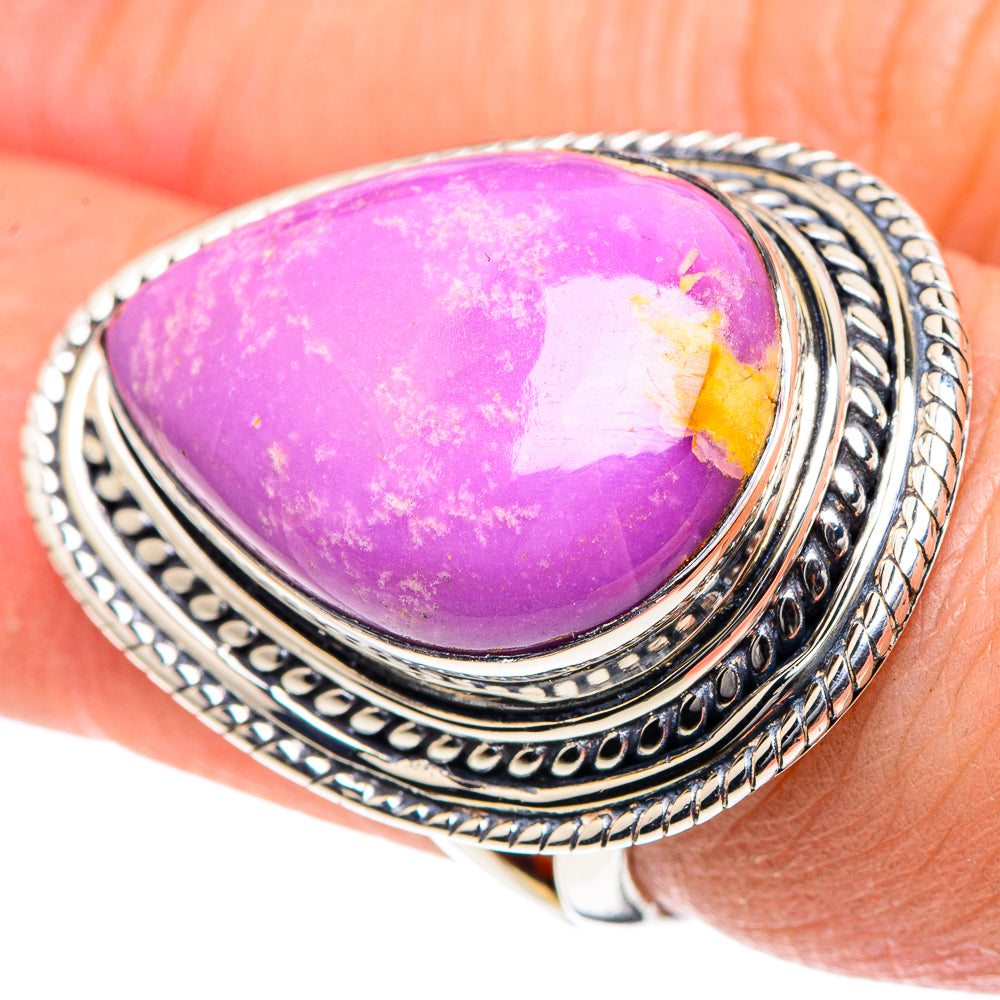 Phosphosiderite Rings handcrafted by Anasilvercos - RING93532