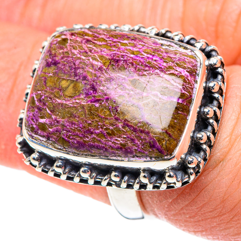Stichtite Rings handcrafted by Anasilvercos - RING93533
