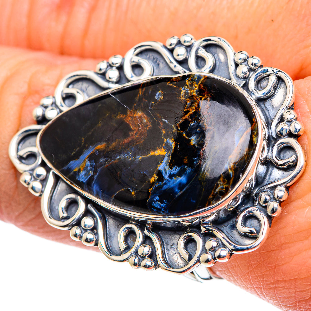 Pietersite Rings handcrafted by Anasilvercos - RING93535