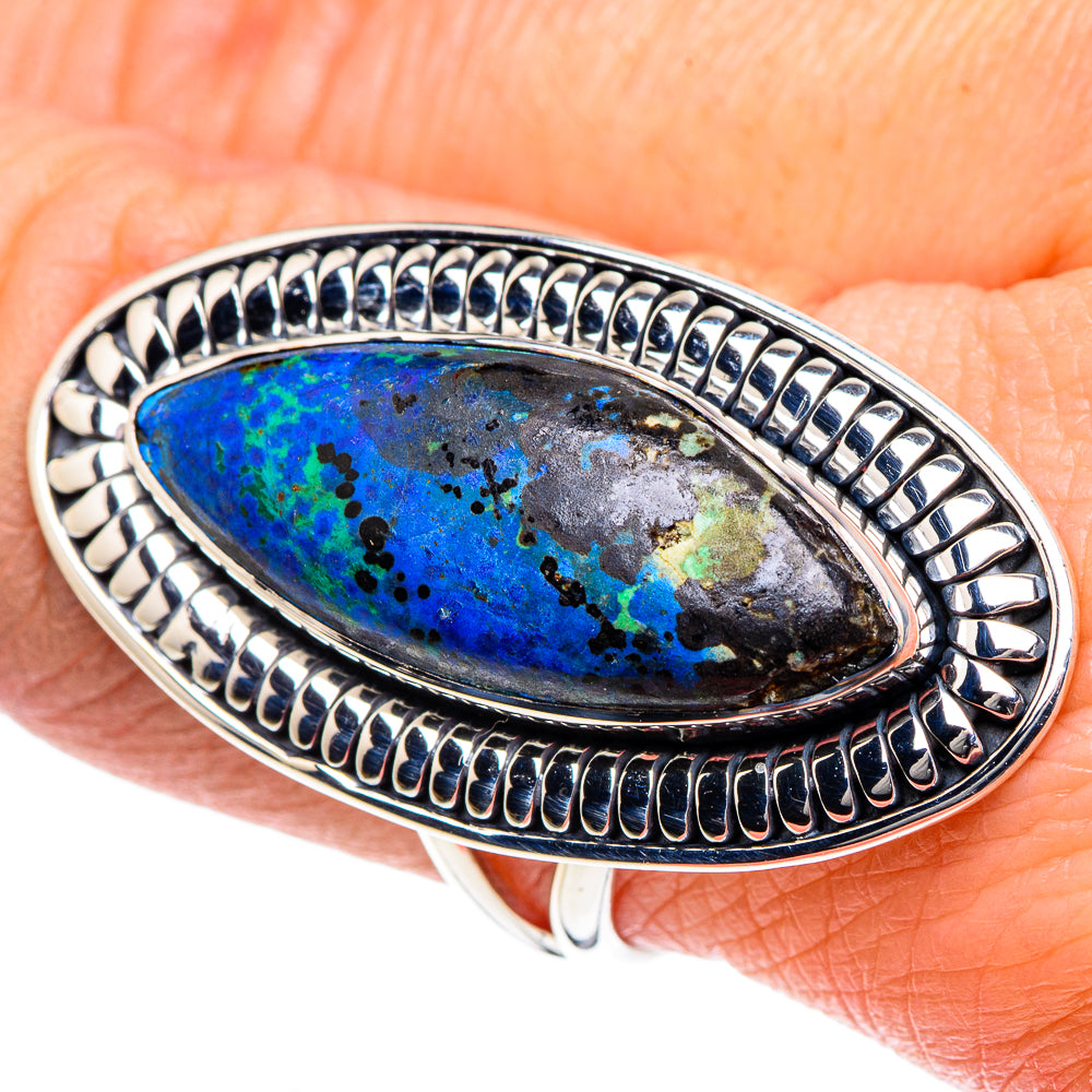 Shattuckite Rings handcrafted by Anasilvercos - RING93595