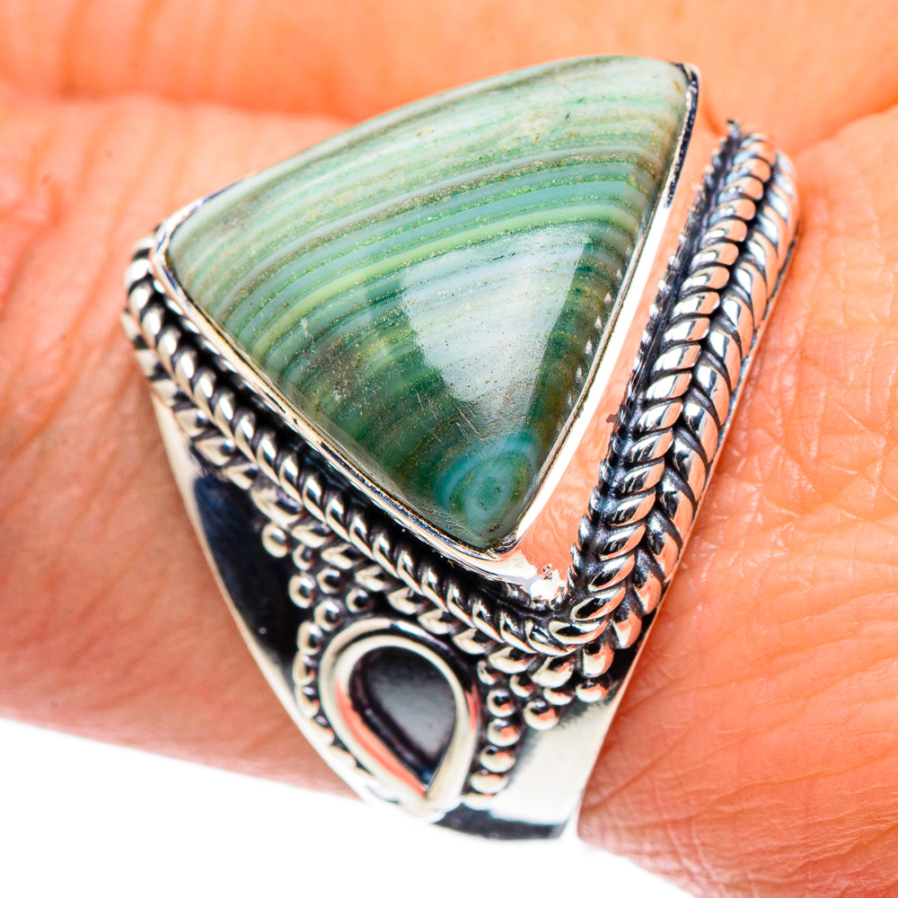 Ocean Jasper Rings handcrafted by Anasilvercos - RING93598