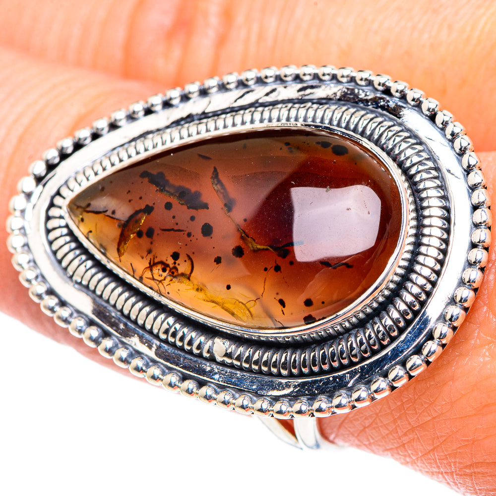 Montana Agate Rings handcrafted by Anasilvercos - RING93610