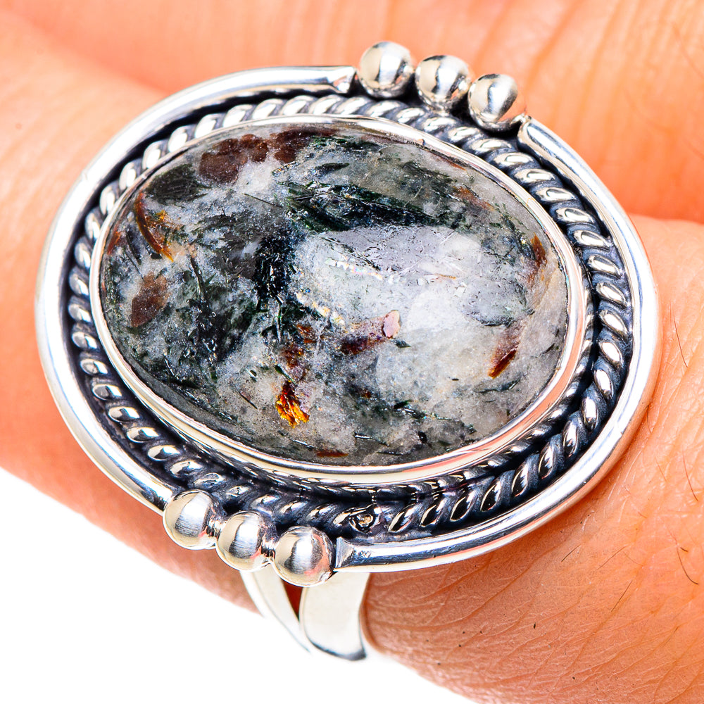 Astrophyllite Rings handcrafted by Anasilvercos - RING93669