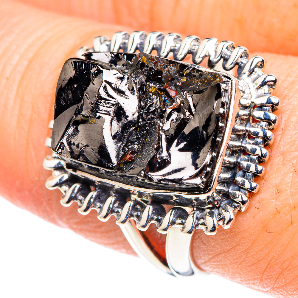 Shungite Rings handcrafted by Anasilvercos - RING93679