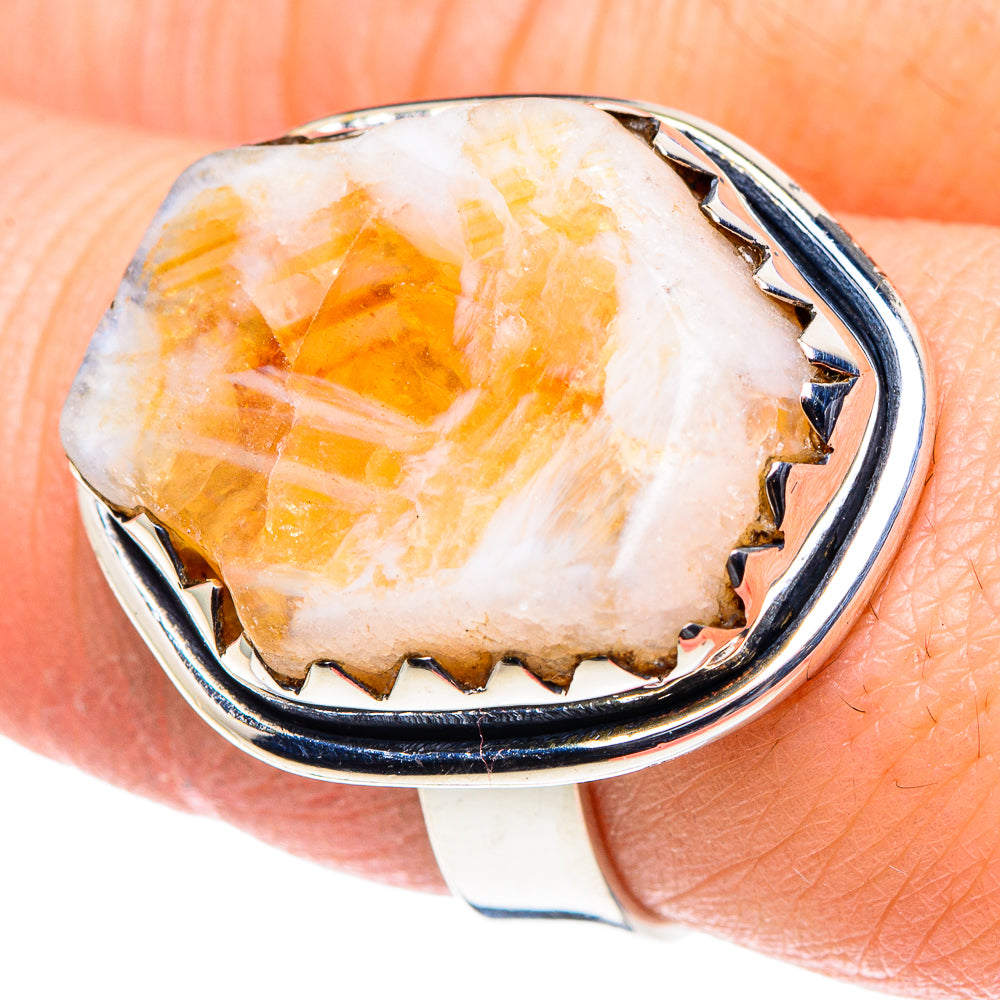 Citrine Rings handcrafted by Anasilvercos - RING93698