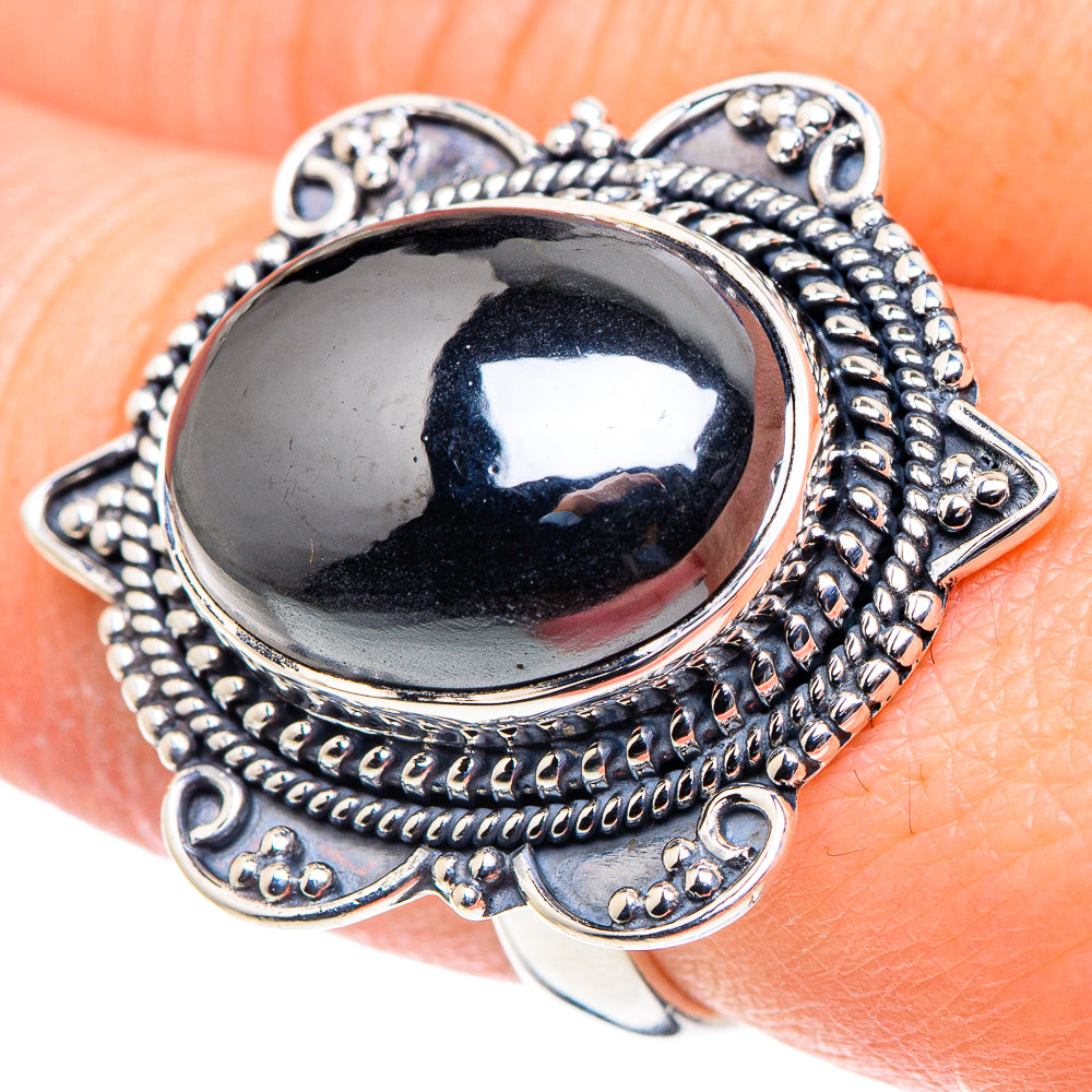 Hematite Rings handcrafted by Anasilvercos - RING93827