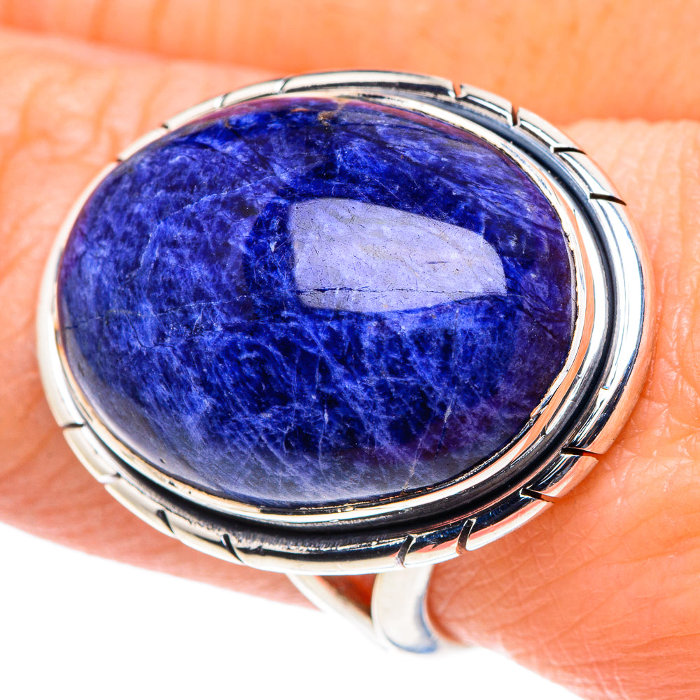 Sodalite Rings handcrafted by Anasilvercos - RING93831