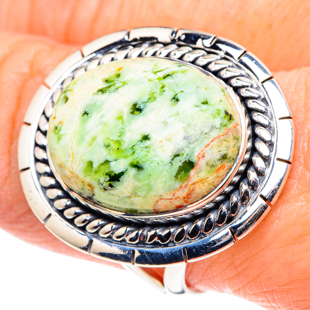Ocean Jasper Rings handcrafted by Anasilvercos - RING93840