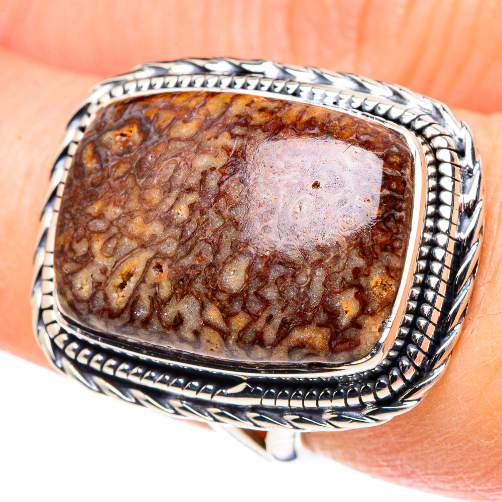 Dinosaur Bone Rings handcrafted by Anasilvercos - RING93845