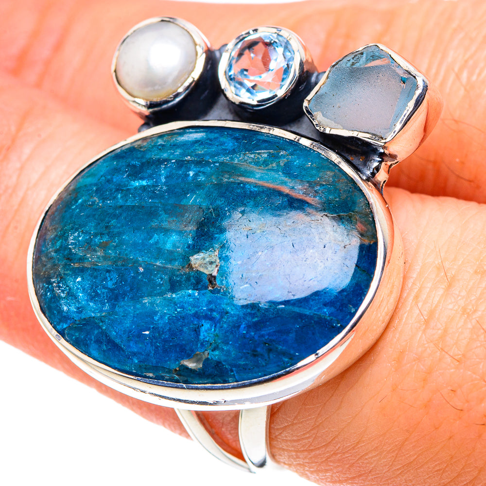 Apatite Rings handcrafted by Anasilvercos - RING93871