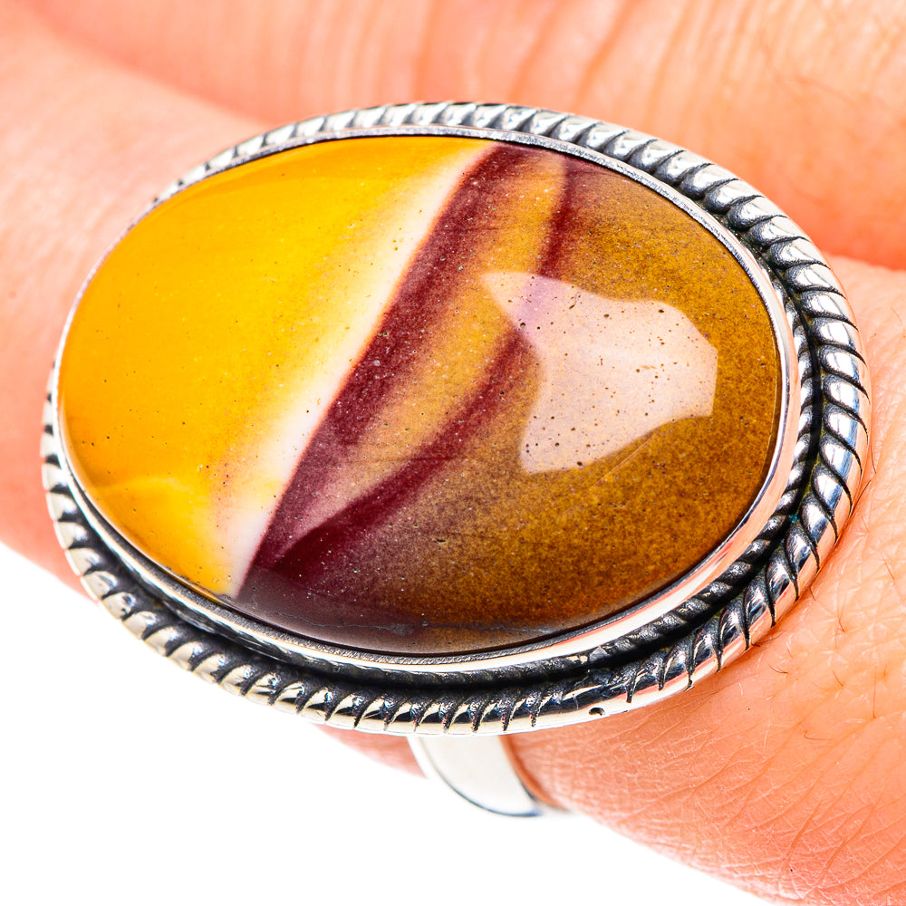 Mookaite Rings handcrafted by Anasilvercos - RING93886