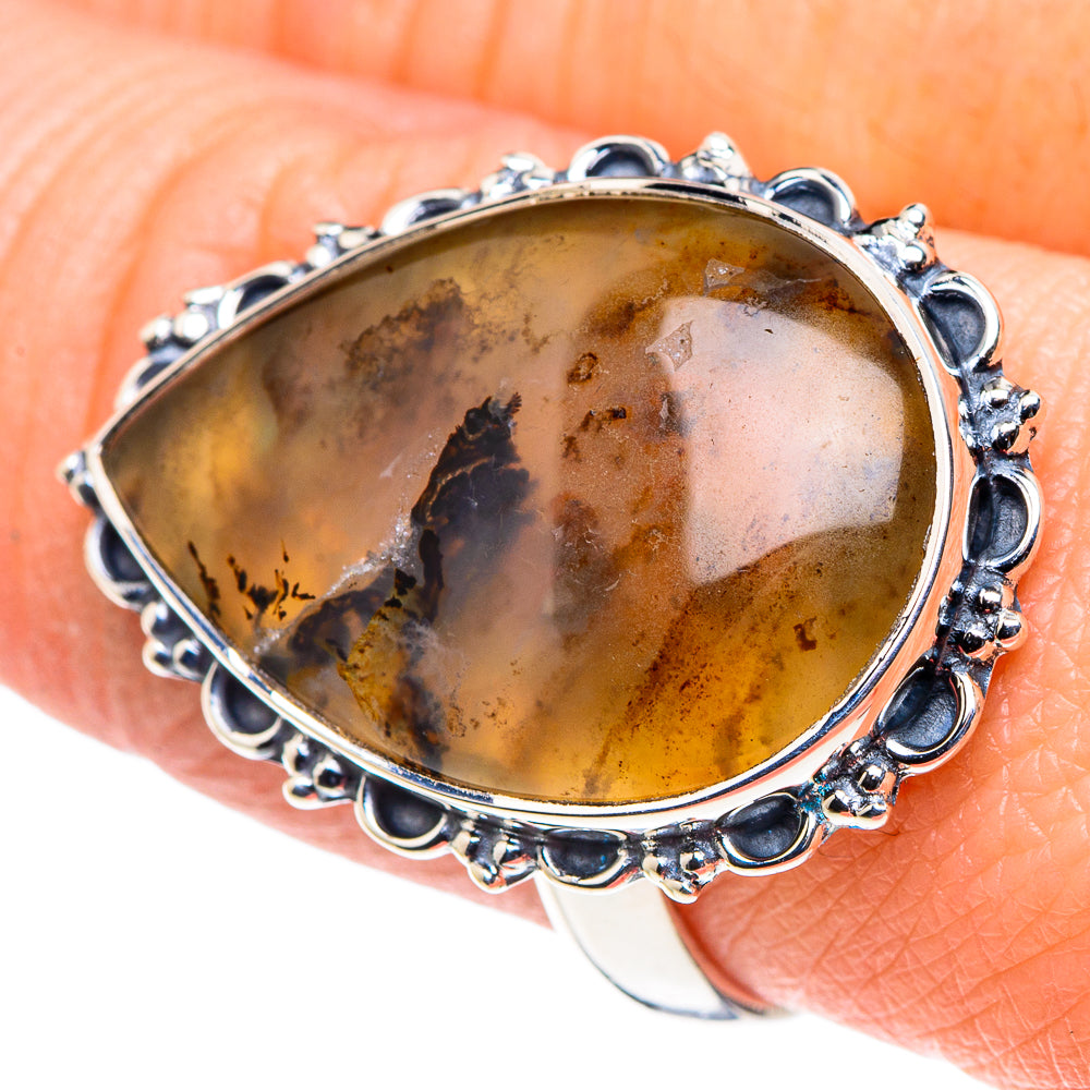 Montana Agate Rings handcrafted by Anasilvercos - RING93920