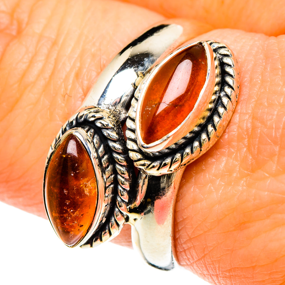 Carnelian Rings handcrafted by Anasilvercos - RING93967