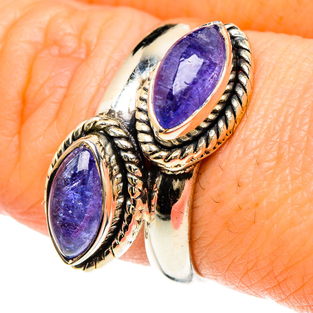 Tanzanite Rings handcrafted by Anasilvercos - RING93997