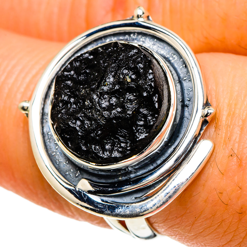 Tektite Rings handcrafted by Anasilvercos - RING93999