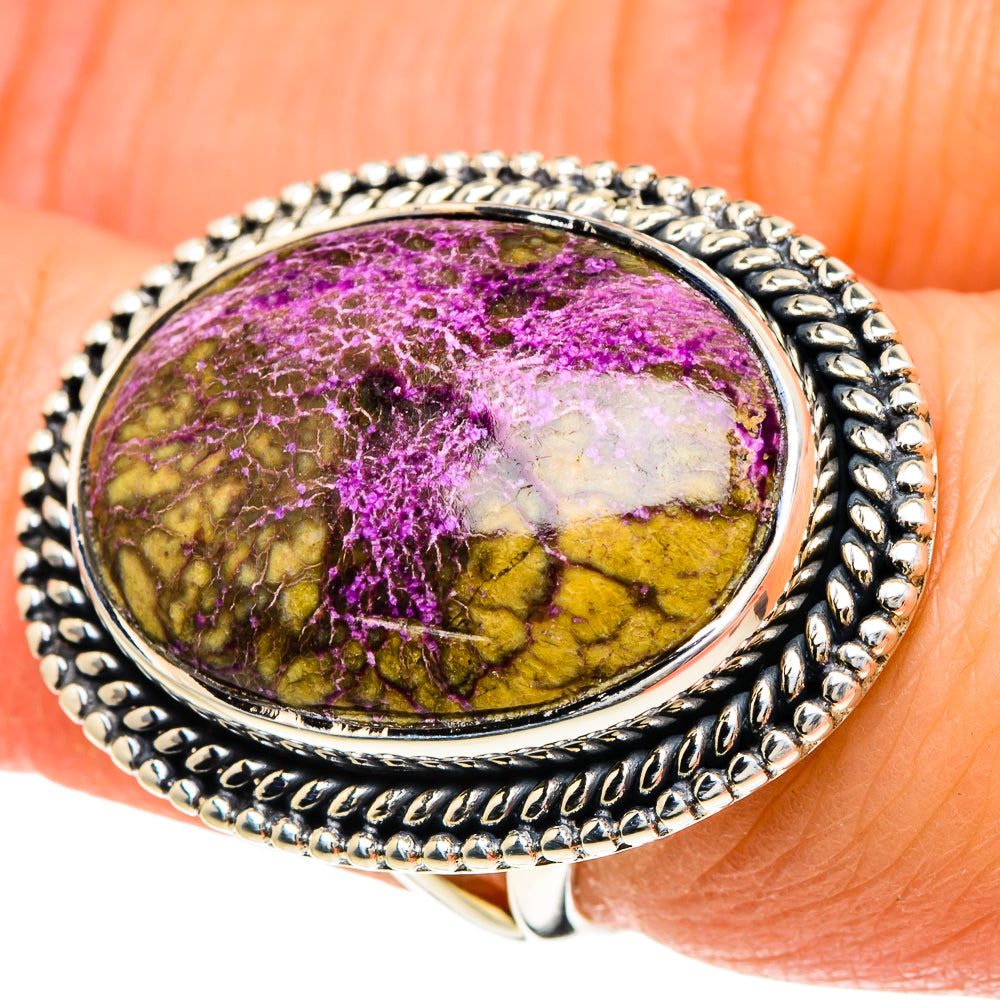 Stichtite Rings handcrafted by Anasilvercos - RING94216