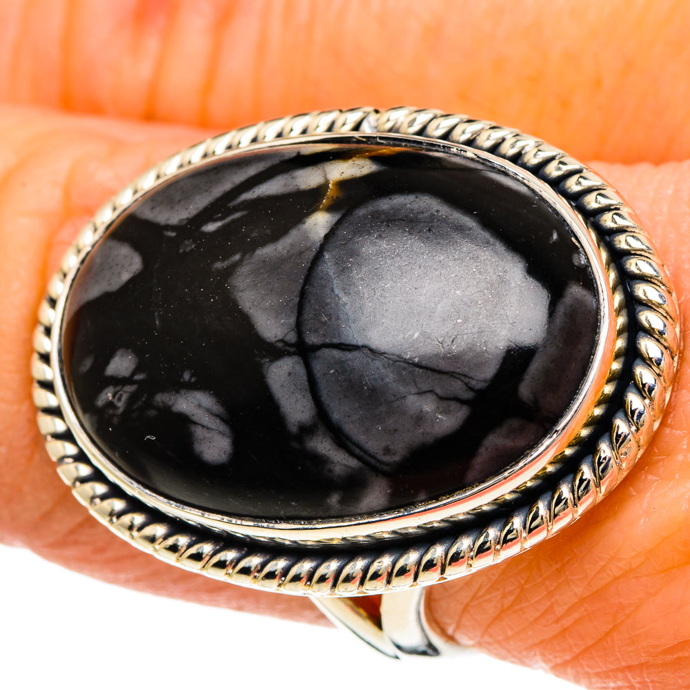 Picasso Jasper Rings handcrafted by Anasilvercos - RING94223