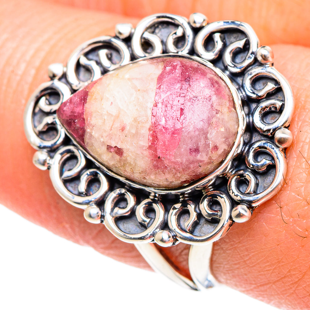 Thulite Rings handcrafted by Anasilvercos - RING94289