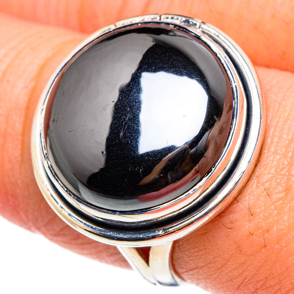 Hematite Rings handcrafted by Anasilvercos - RING94302