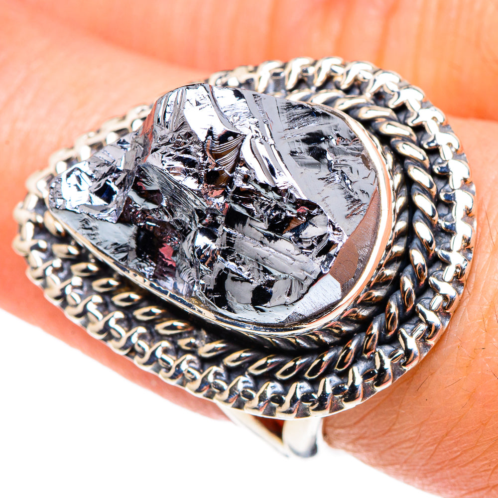 Shungite Rings handcrafted by Anasilvercos - RING94303