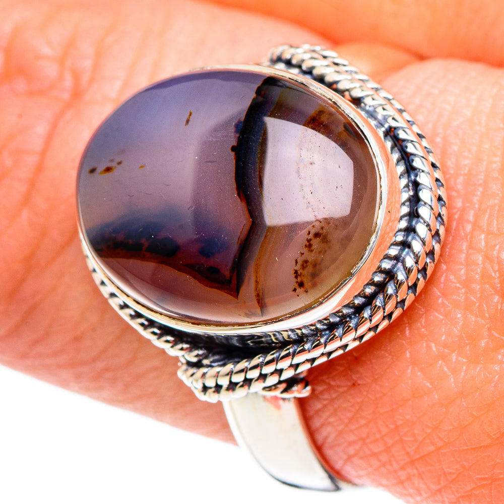 Montana Agate Rings handcrafted by Anasilvercos - RING94313