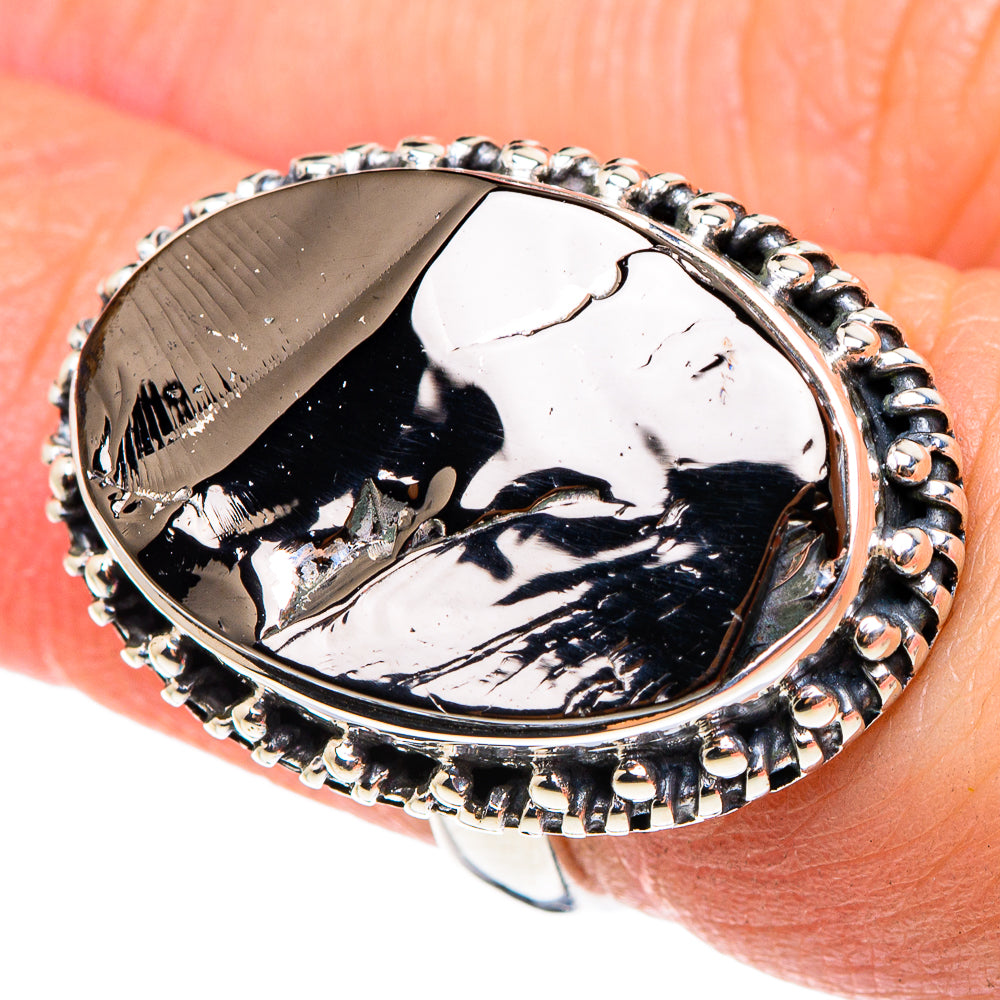 Shungite Rings handcrafted by Anasilvercos - RING94323