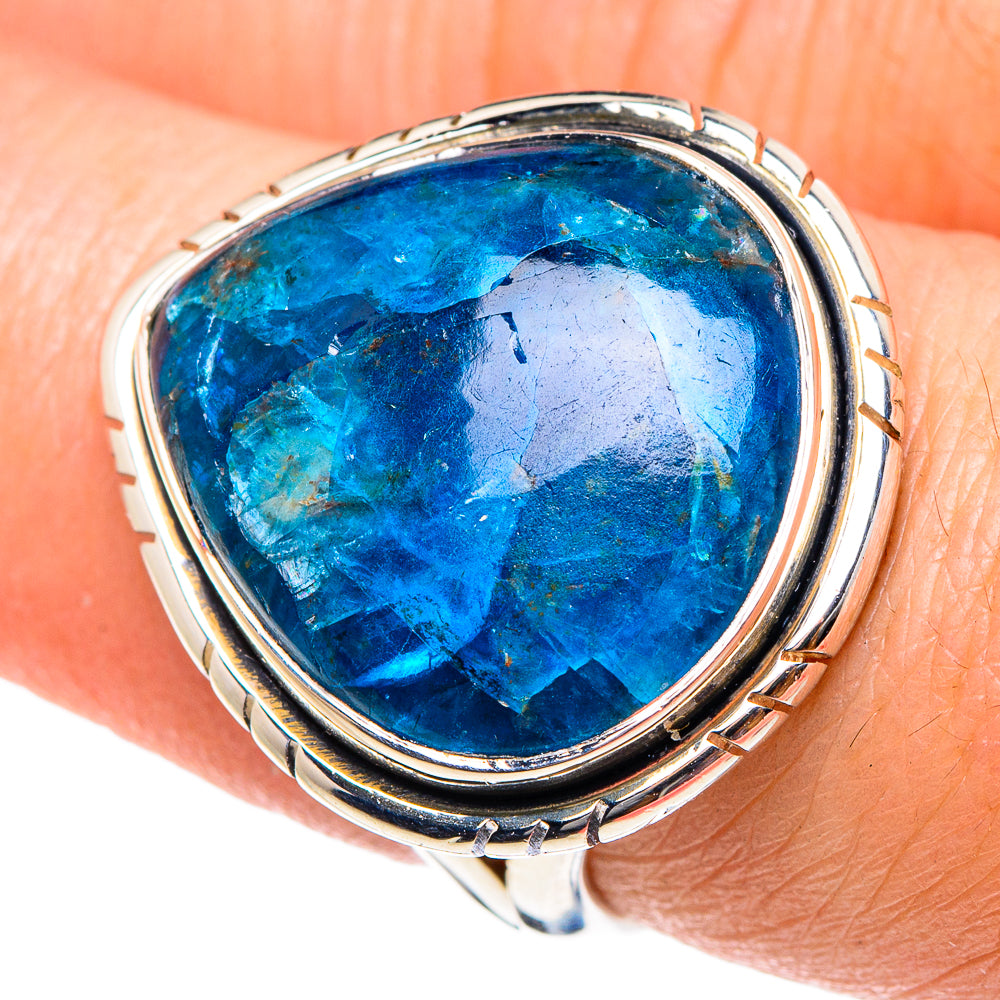 Apatite Rings handcrafted by Anasilvercos - RING94336