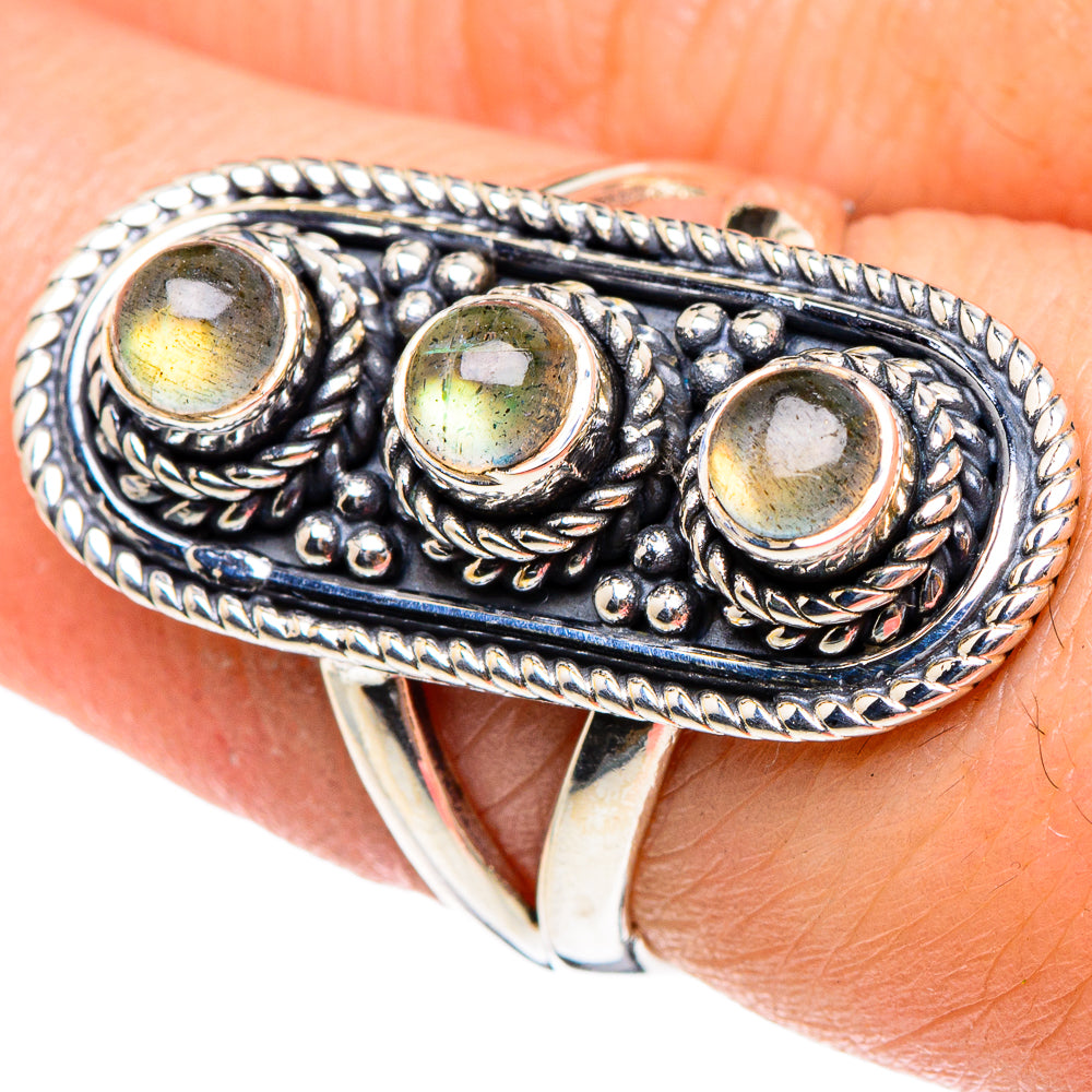 Labradorite Rings handcrafted by Anasilvercos - RING94340